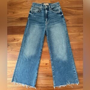Seven for all mankind, Lux denim, size 27 Ultra high-rise cropped Jo